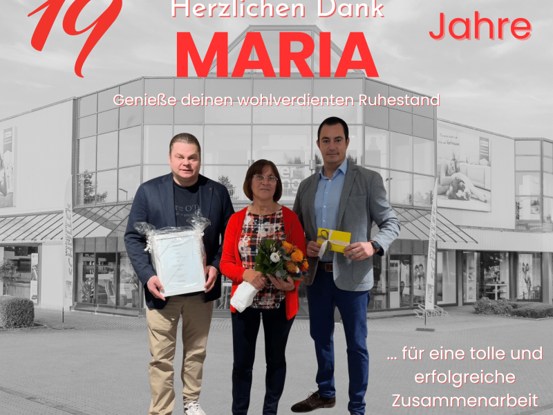 Ruhestand Maria Hufnagel